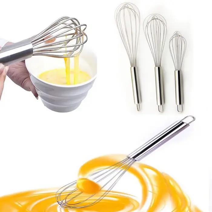 Fouet à oeufs manuel batteur à oeufs fouet multifonctionnel cuisine ustensile de cuisson fouet lait 