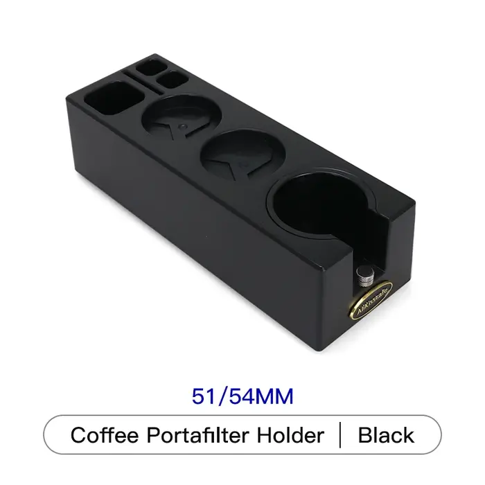 Station de tassement de café, support de distributeur de tasseur, base de support de porte-filtre, a
