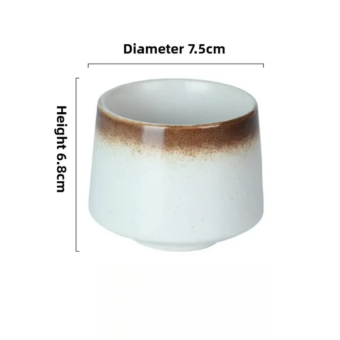 Tasse à café en céramique de Style japonais