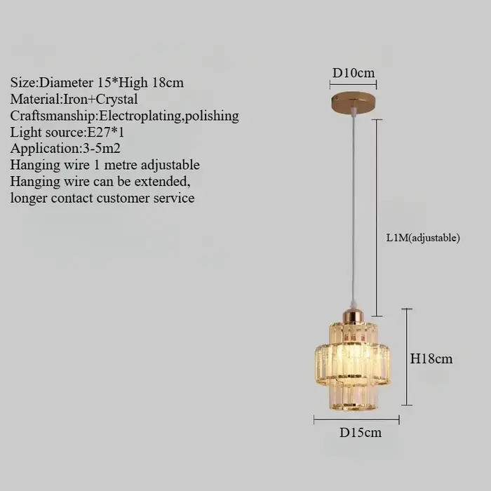 Nordique moderne luxe verre pendentif lumières salon Table à manger salle cuisine île mariage suspen