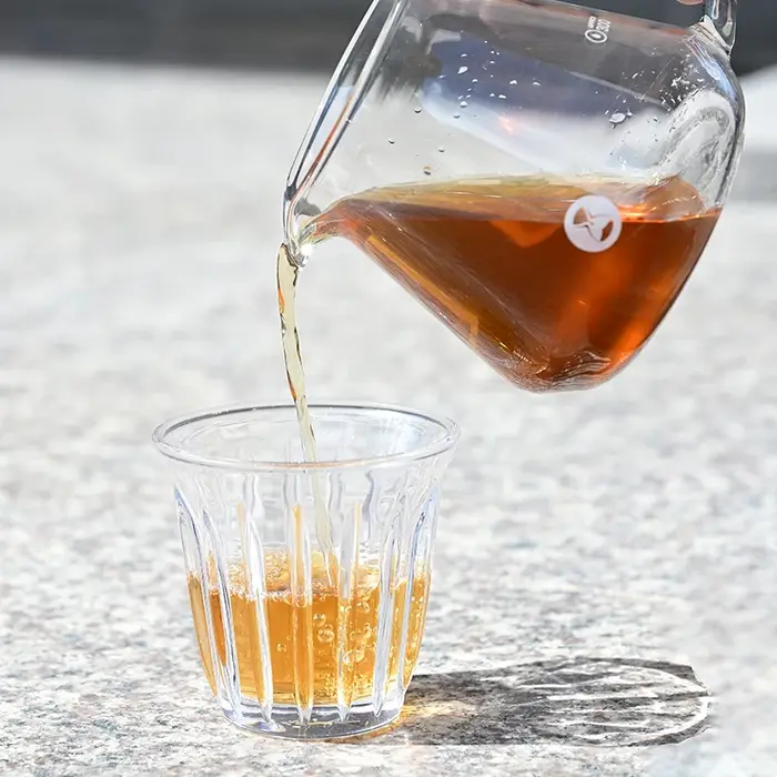 Carafe à café TIMEMORE en verre transparent résistant à la chaleur