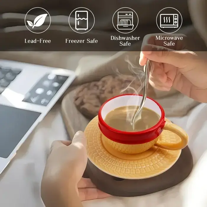 Tasse à café créative en forme de dessin animé
