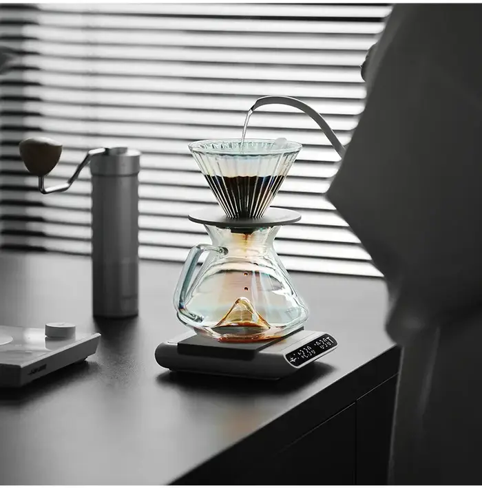 3BOMBER Hill Cafetière infusée à la main avec ustensiles