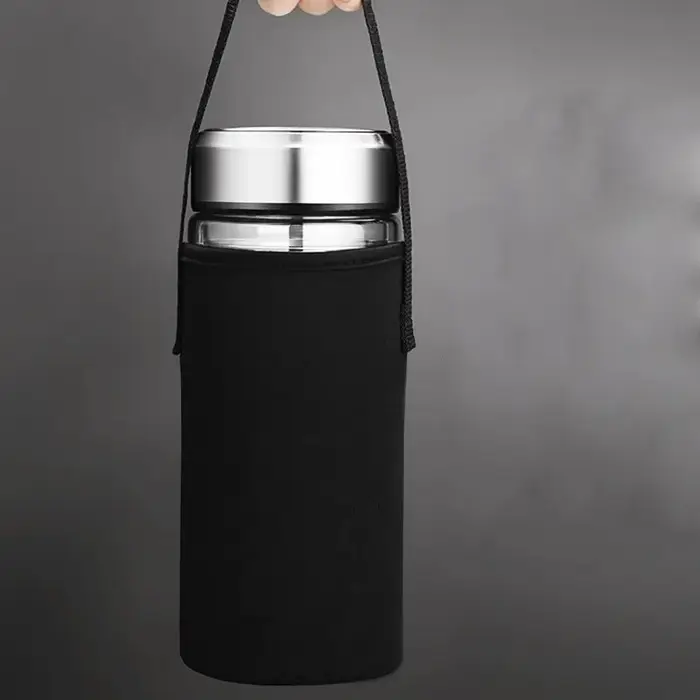 Tasse en verre à double couche pour homme