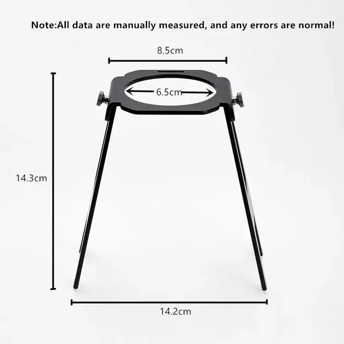 Support d'égouttement de café en alliage d'aluminium Portable détachable, Machine à expresso univers
