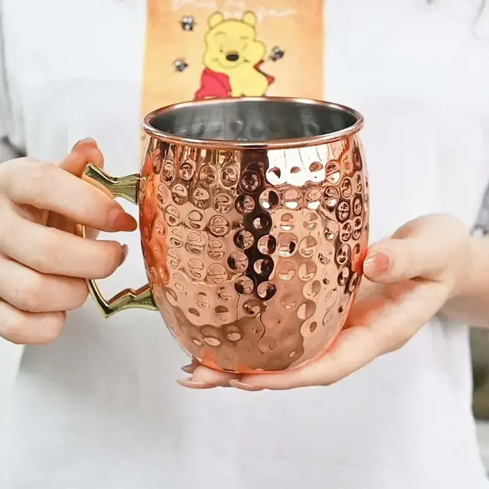 530ML moscou mule tasse macaron Cocktail cuivre