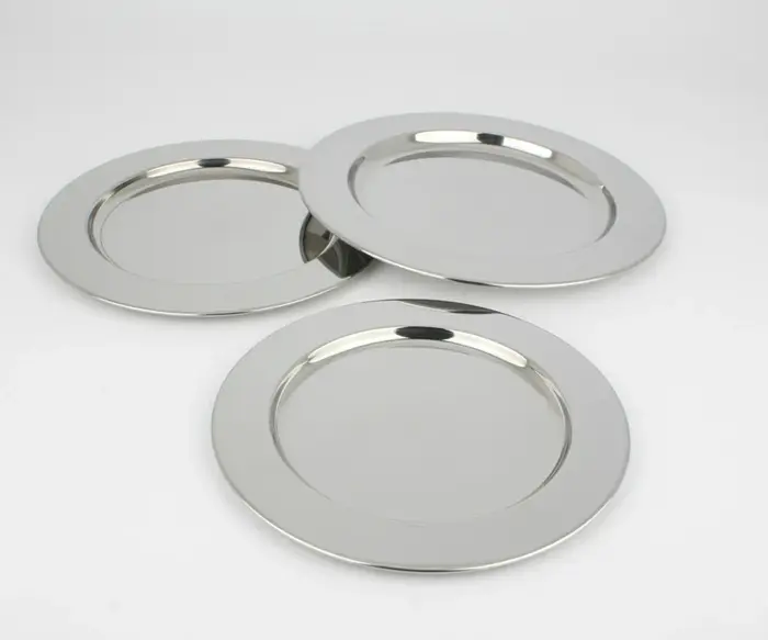 Broadside assiette à soupe polyvalente en acier inoxydable