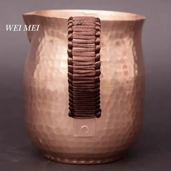 Tasse à café vintage en cuivre pur 800 ml
