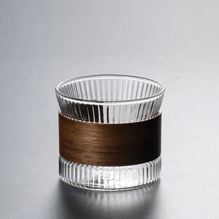 Mug à café en verre de style japonais