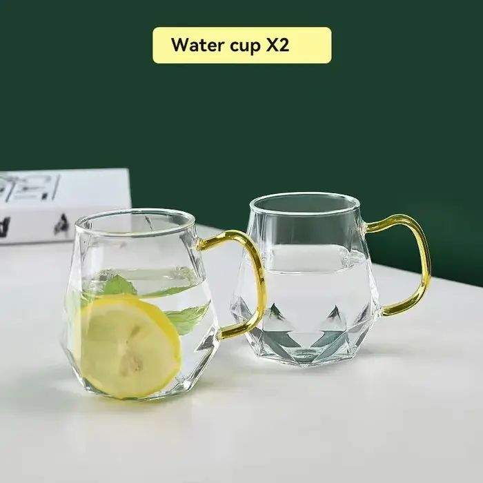 Théière en verre transparent résistant à la chaleur