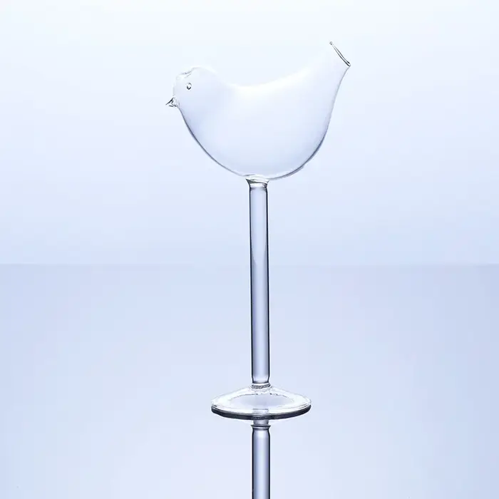 INS – gobelet de Cocktail en verre fumé, créatif oiseau moléculaire, Bar discothèque, fête, bricolag