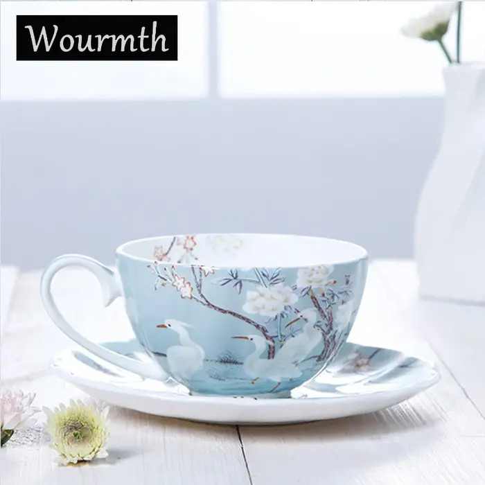 Ensemble de tasses à café de style britannique