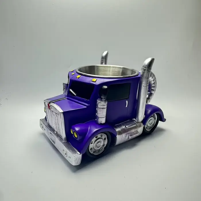 Tasse à café de camion faite à la main européenne