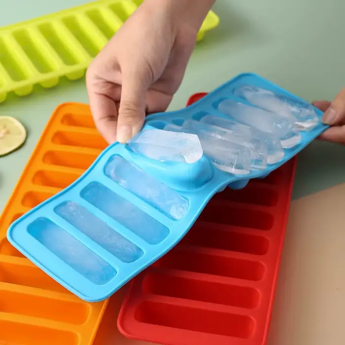 Moule de barre de glace en Silicone, 1 pièce, pain, Biscuit, tasse Mafen, moule à gâteau, plateau de