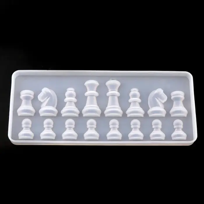 Nouveau moule en Silicone en forme d'échecs International