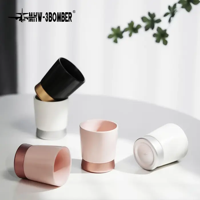 3BOMBER Cera tasse à café 80/240ml Morandi couleur tasses