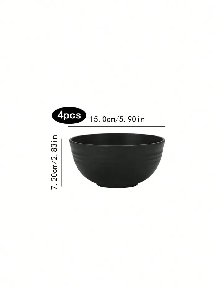 4/48 pièces ensemble de couverts en plastique