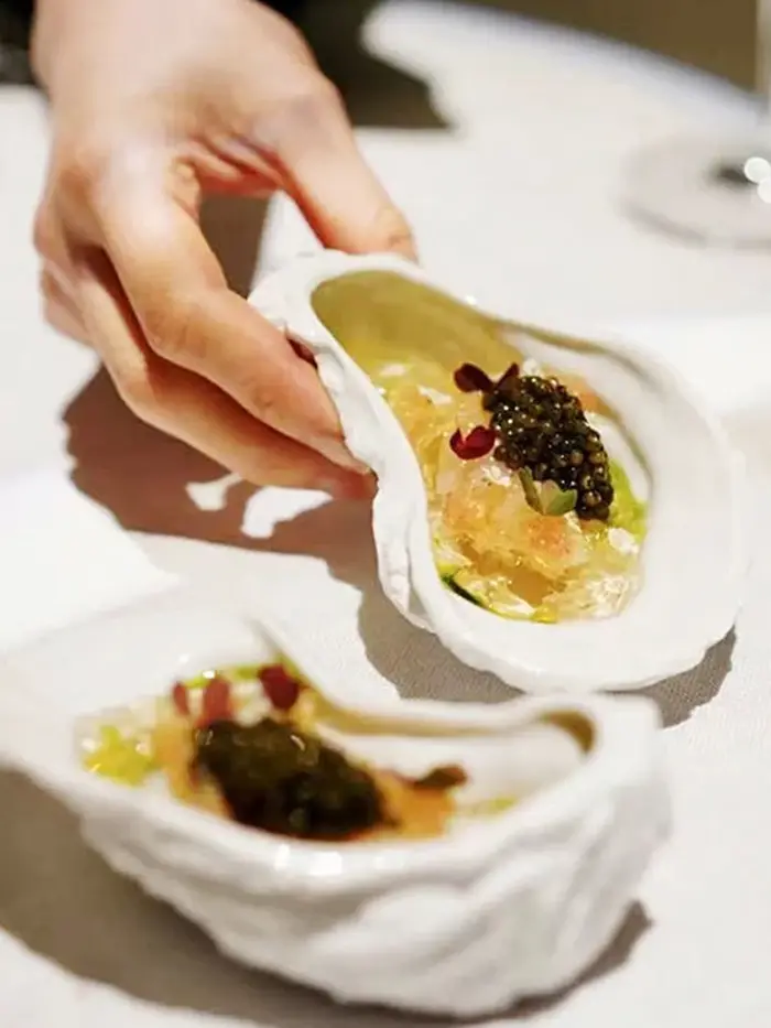 Assiette en céramique irrégulière en forme d'huître, assiettes à dessert, assiette à fruits, assiett