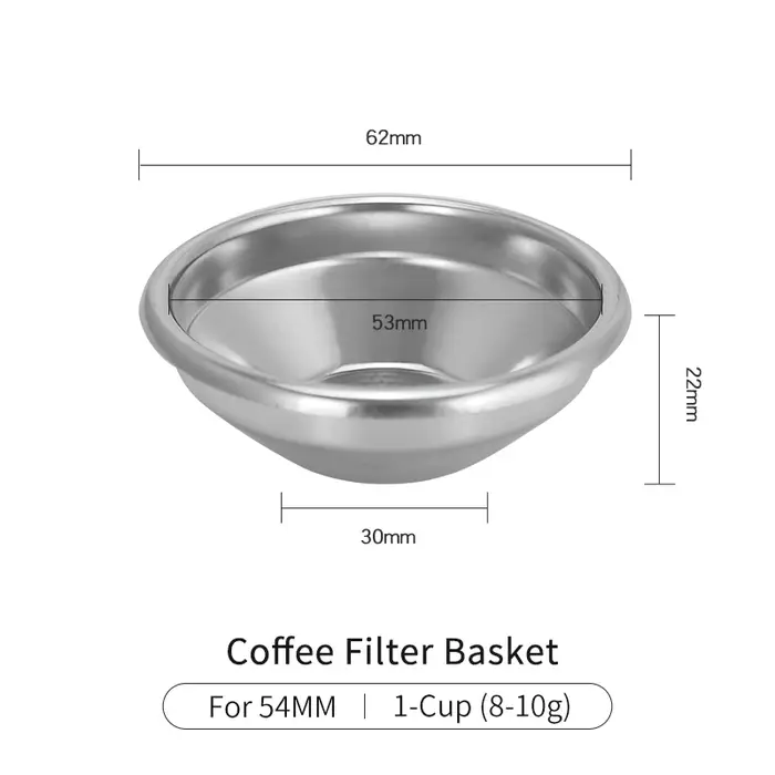 Mir de filtre à café pour machines à expresso Breville Sage, acier inoxydable 304, non pressurisé, a