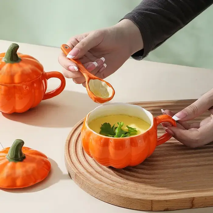 Tasse de citrouille créative d'halloween
