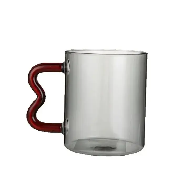 Tasse en Verre Coloré à Oreilles