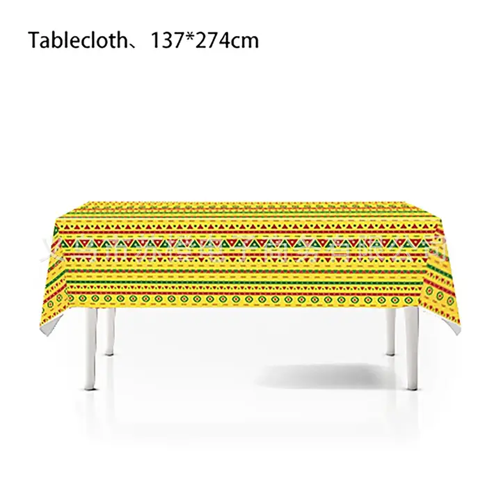 Cinco De Mayo Fiesta vaisselle assiettes serviette nappe support à gâteau mexique Taco carnaval coloré décoration De fête d'anniversaire