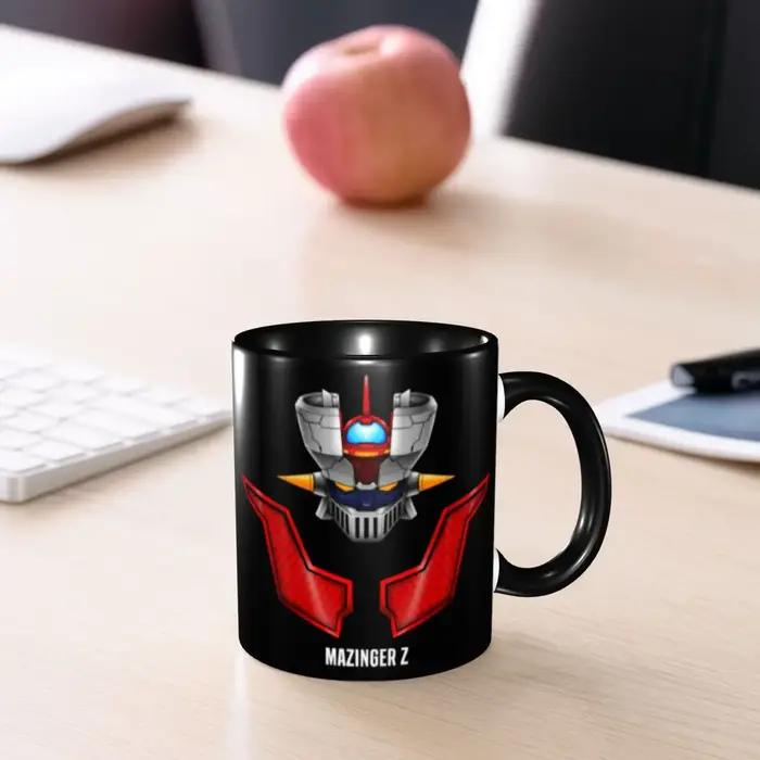Mazinger Z Anime UFO Robot tasse à café bricolage personnalisé en céramique thé lait