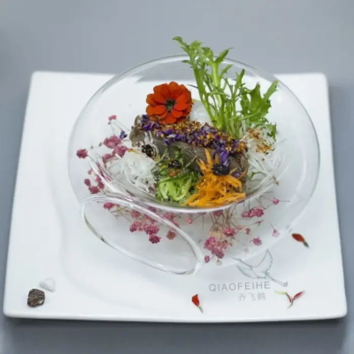 Bols à salade en verre à haute teneur en borosilicate