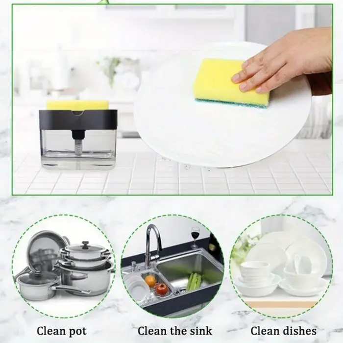 Distributeur de savon à vaisselle pour cuisine