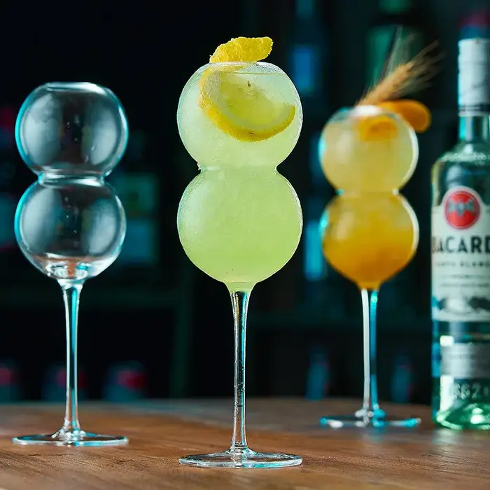 Verre à Cocktail boule à bulles