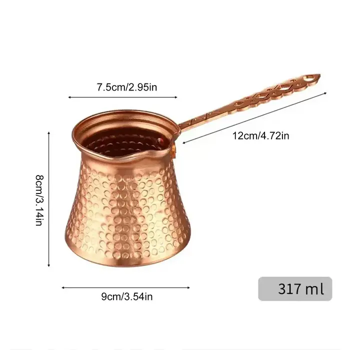 Cafetière turque à long manche
