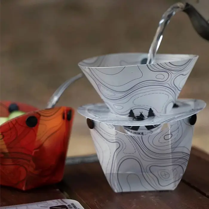 WELLHIKE – vaisselle pliante légère d'extérieur, vaisselle polyvalente réutilisable, ensemble Ultra léger pour pique-nique, fête de rassemblement à domicile
