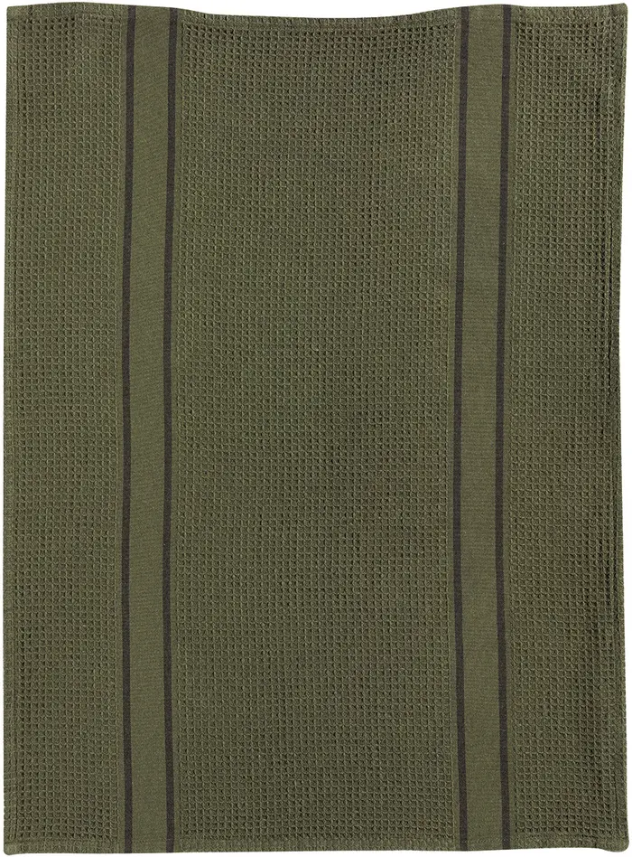 Torchon recycl Lars Olive 50 x 70