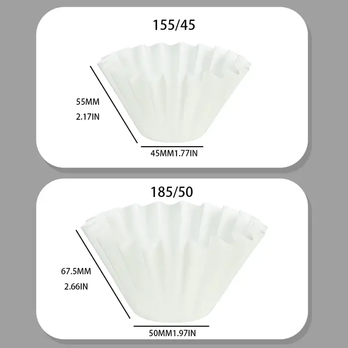 Filtre à café en papier pour gobelet
