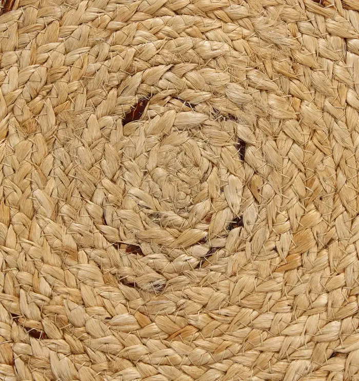 Napperons ronds tressés