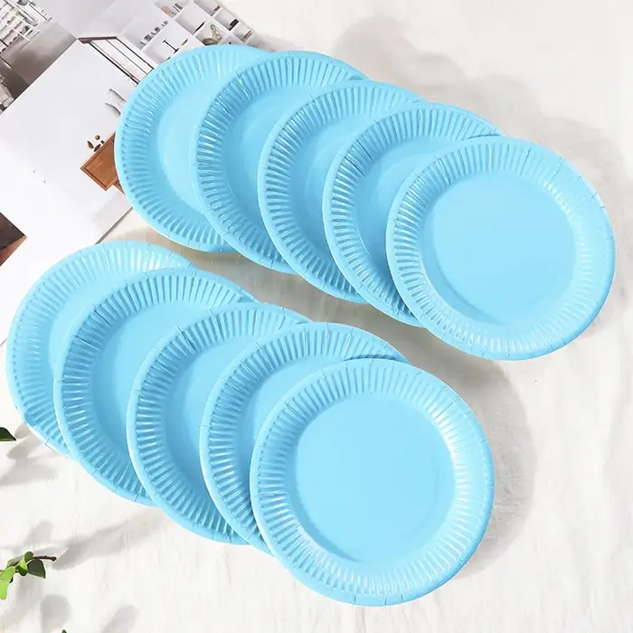 Zerolife – Assiettes Macaron 10 pièces/lot