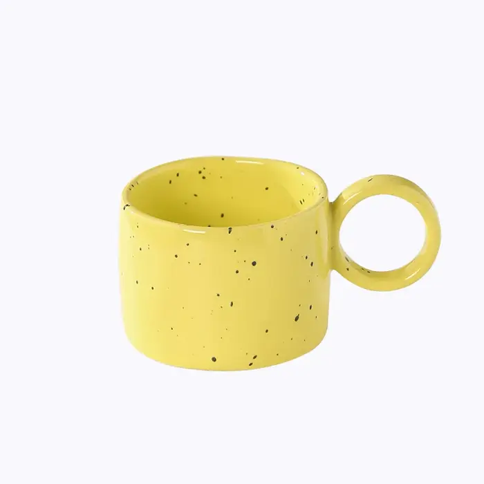 Mug à café en céramique créatif de style coréen avec poignée