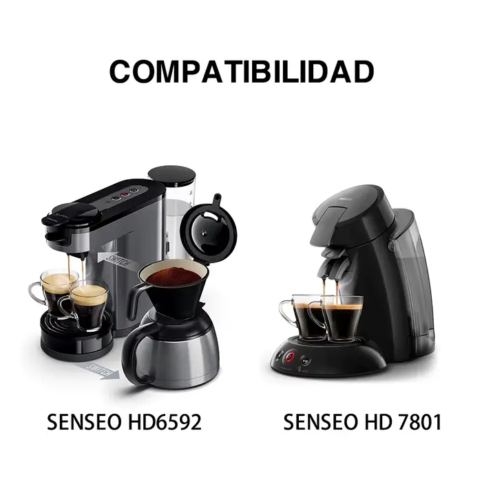 Capodule de café réutilisable Icafilas pour machine Senseo