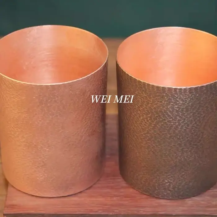 Tasse à café en cuivre pur fabriquée à la main
