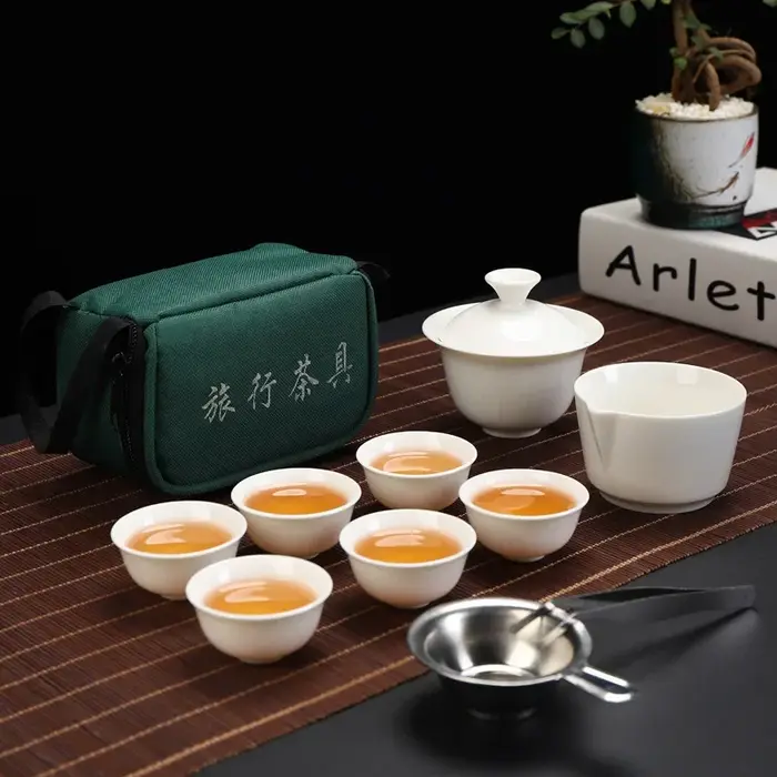 Service à thé Kung Fu de voyage chinois