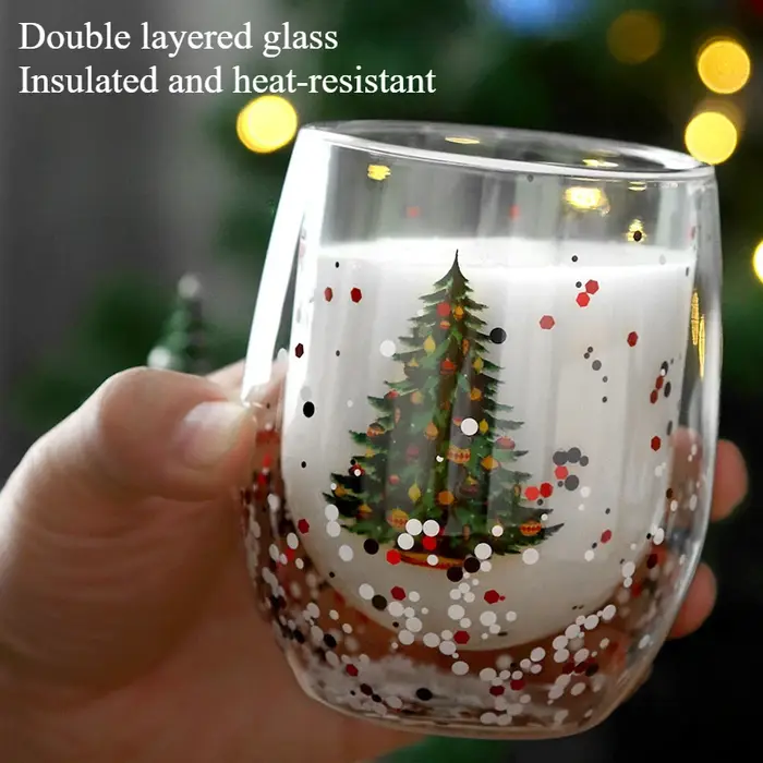 Verre à Double Paroi de 300ml pour Boissons