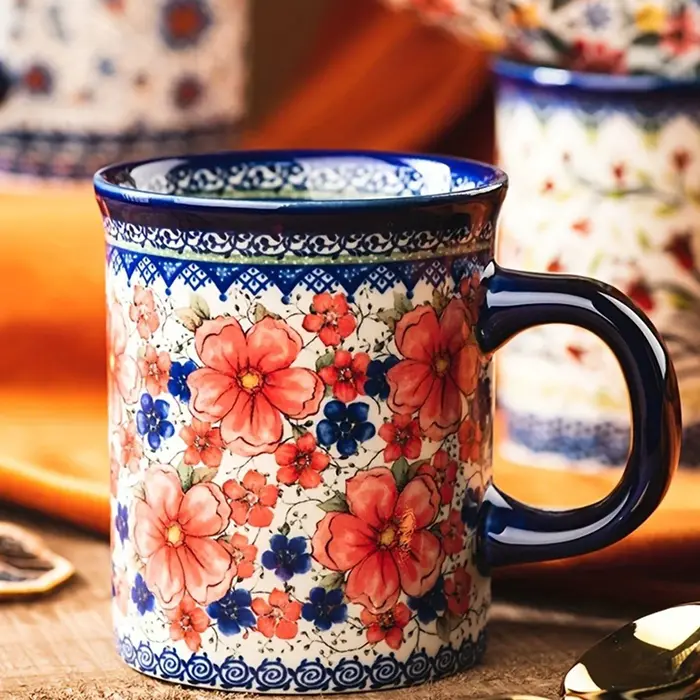Tasse à café avec poignée