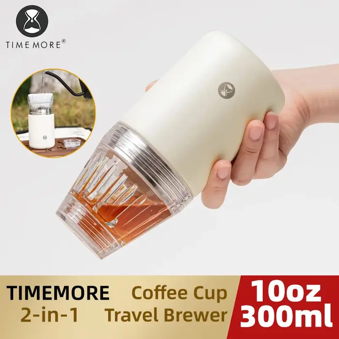 TIMEMORE Crystal Eye cafetière de voyage 300 ml