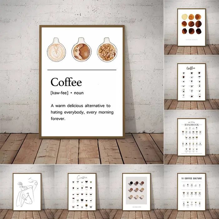 Affiche de Guide de café