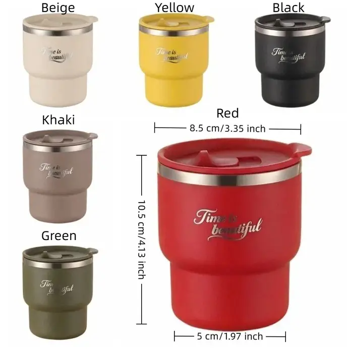 Mug à café en acier inoxydable