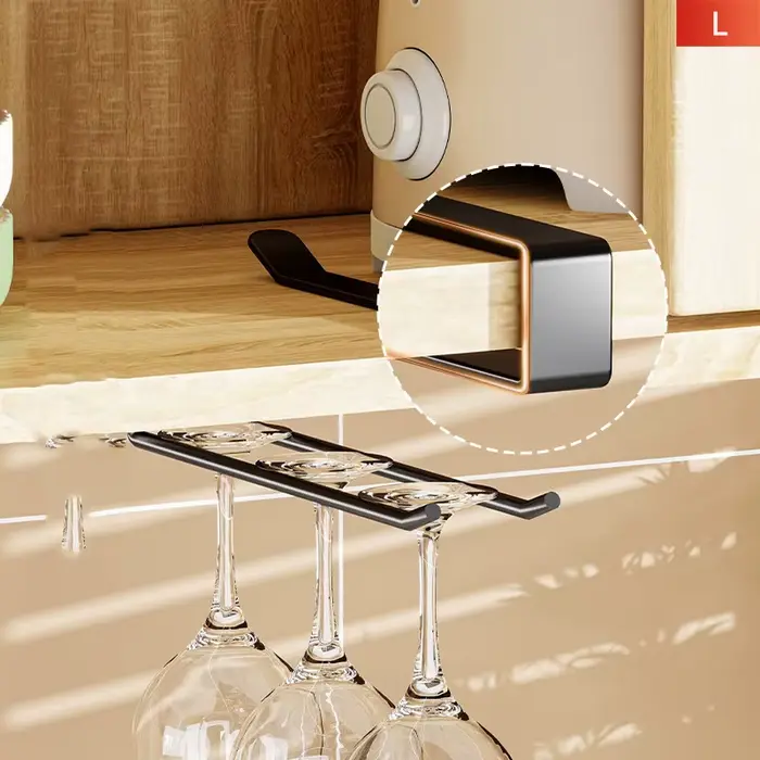 Support de rangement de cuisine sous l'armoire