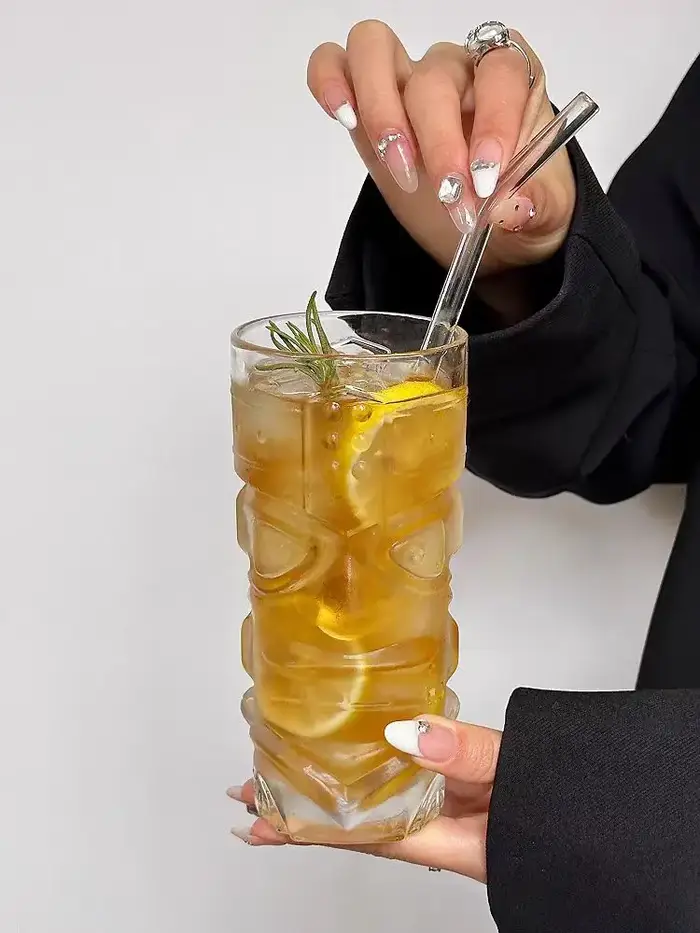 Verre à grimace en cristal