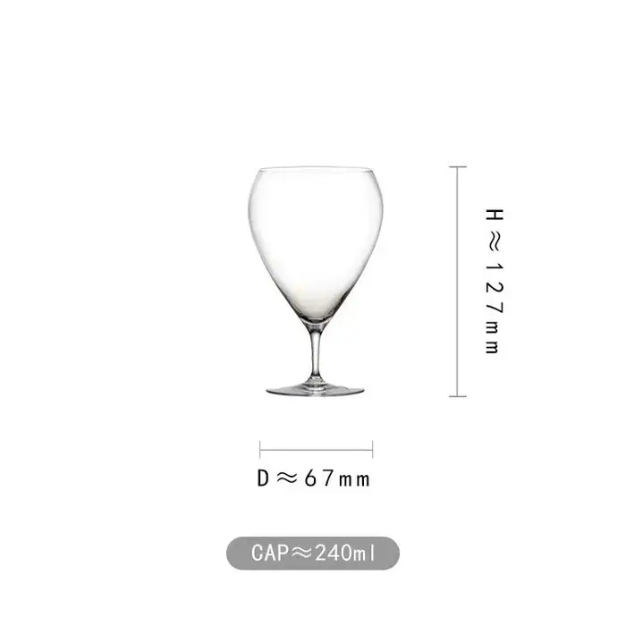 Tasse à bantam ultra-mince Kimura, verre Edo, verre à vin rouge, verre à cocktail, verre à bière art