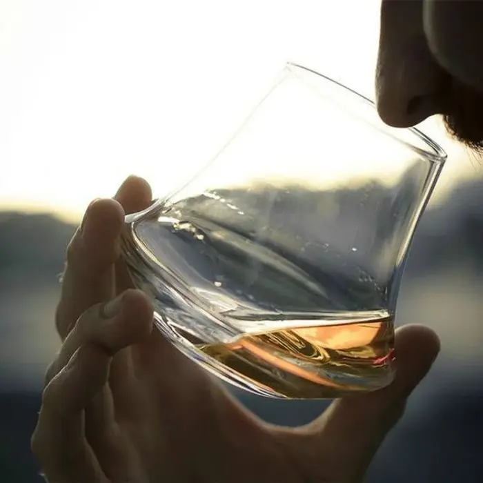 Lunettes de dégustation en verre cristal sans plomb
