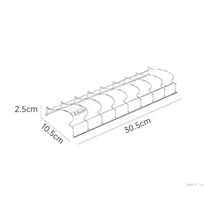 Bol de cuisine, organisateur de plats, porte-vaisselle en acier inoxydable, couverts de maison, plat